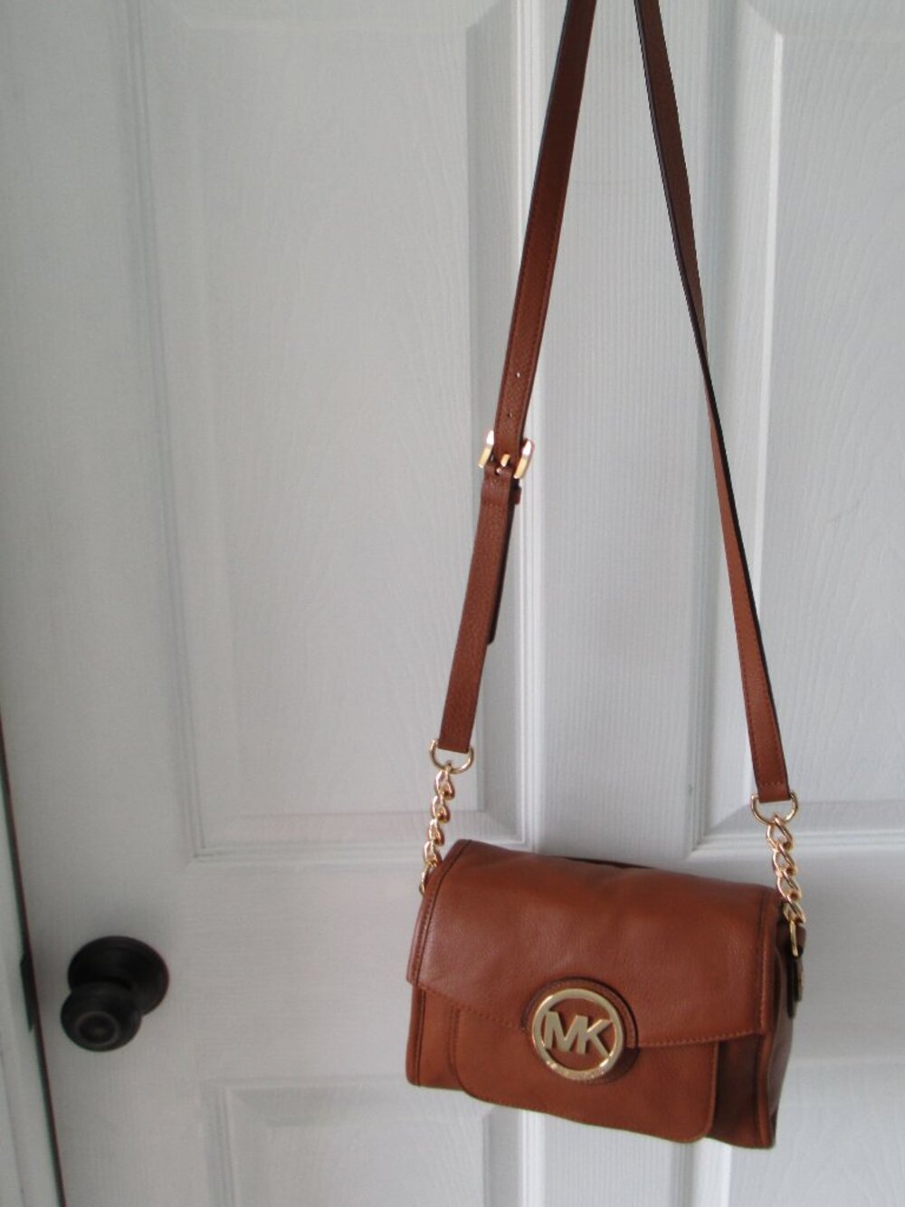 Michael Kors leather shoulder bag